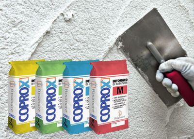 Coprox - malta per deumidificazione a basso spessore