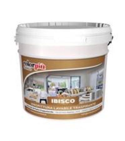 IBISCO pittura lavabile e traspirante acrilica per interni