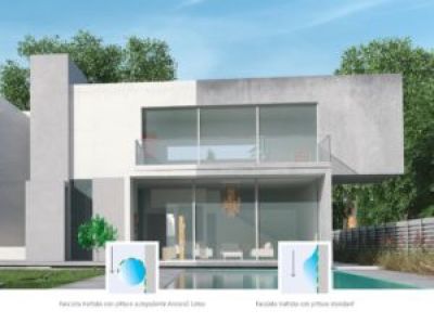 Ancorall Lotus pittura silossanica autopulente per facciate