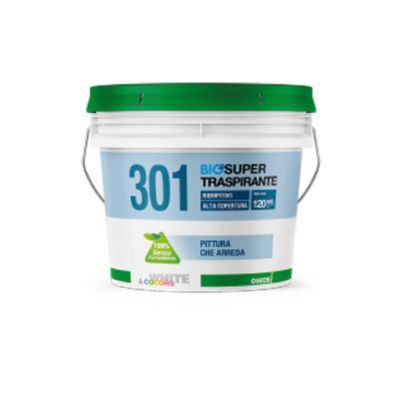 301 Pittura traspirante per interni ecologica