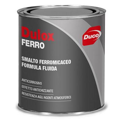 Dulox Ferro smalto ferromicaceo antichizzato ferroantico grana grossa