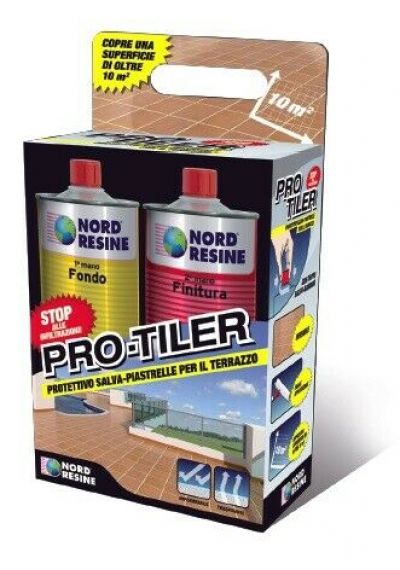 Kit Pro-Tiler di Nordresine, protettivo salva piastrelle del terrazzo