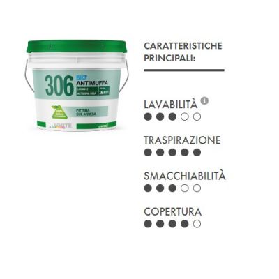 306 BioPittura antimuffa ecologica